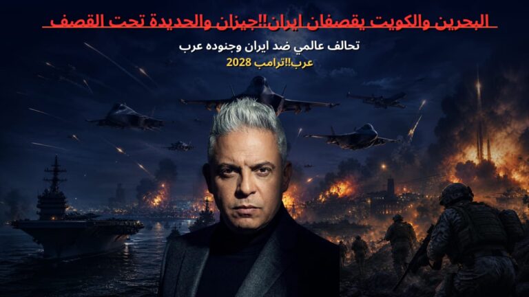 البحرين والكويت يقصفان ايران!!جيزان والحديدة تحت القصف!!تحالف عالمي ضد ايران وجنوده عرب!!ترامب 2028