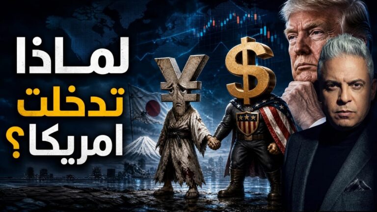 الين الياباني ينهار لأضعف مستوى منذ 40 عام..ليه أمريكا خالفت مبادئها وتدخلت لإنقاذ عملة اليابان؟!