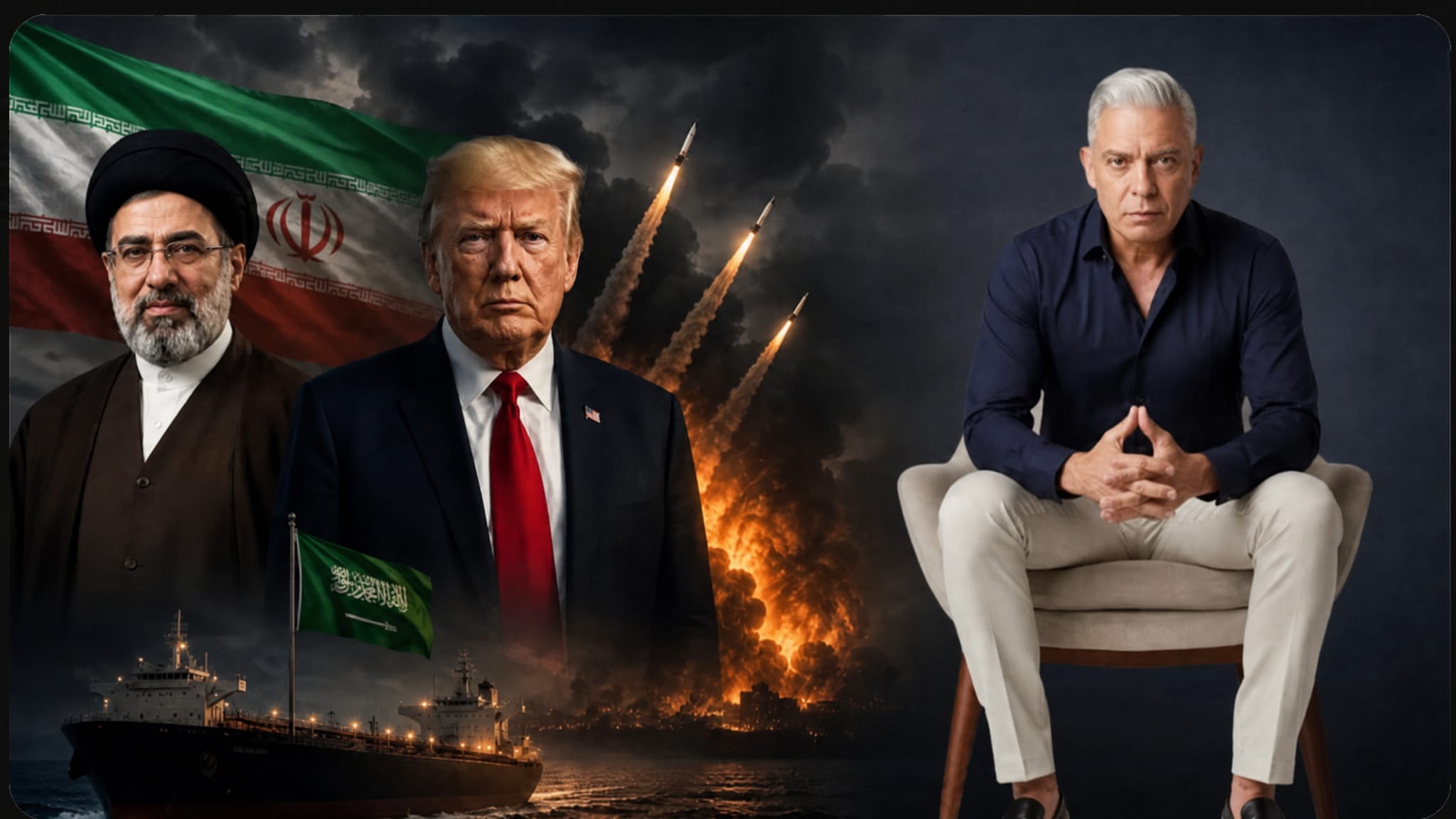 هل عادت الحرب؟!لماذا تأخر ترامب في الرد؟!ايران تنتقم!! لماذا انزلت السعودية الاعلام من على سفنها؟!