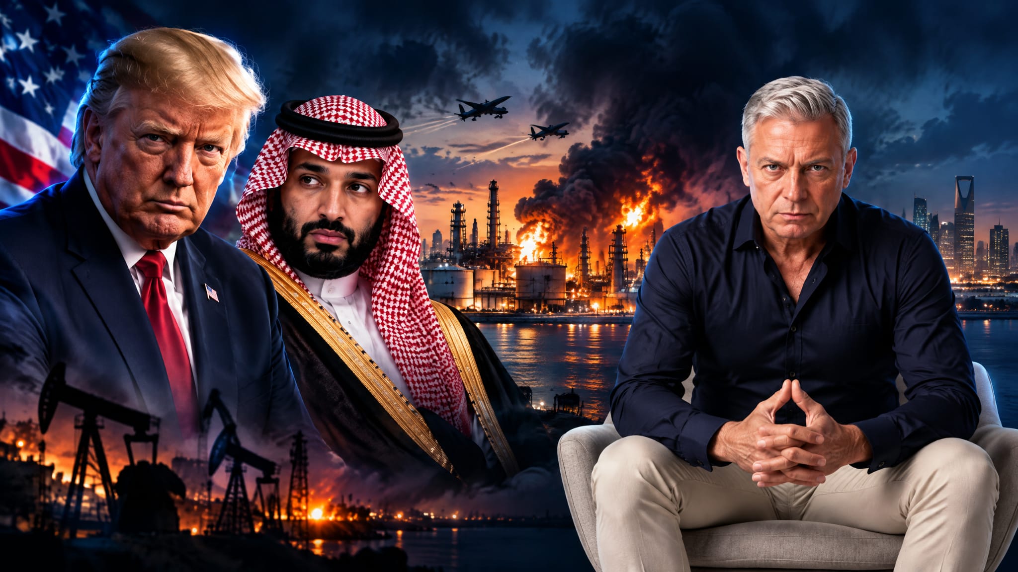 خيانة لابن سلمان !!ترامب : كنت هاعمل شاي وفطار للمرشد!!المقاومة العراقية:قصف السعودية شرف لا ندعيه!!